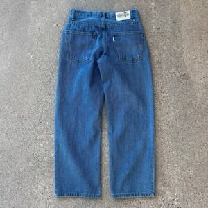 Levis Silvertab Stay Loose Kids Light Wash Baggy Jeans Size 12 26x27 READ